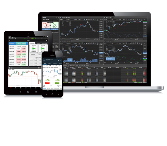 Ar BlueOrange FX var ātri un viegli piekļūt Forex tirgum no jebkura datora ar interneta pieslēgumu